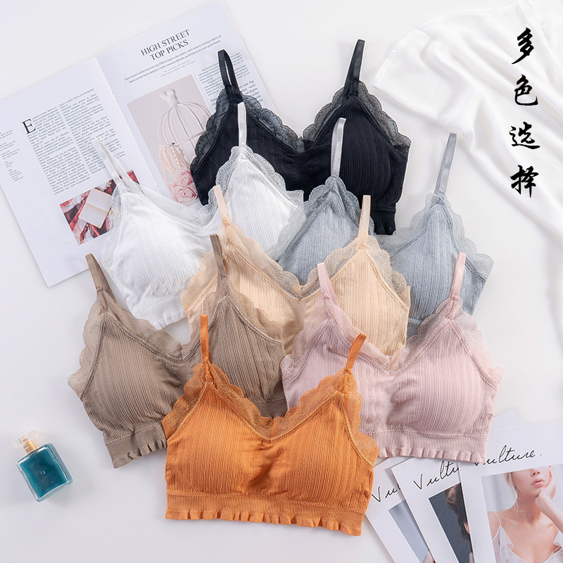 Lace Bralette Set - 3D Quần Lót Không Đường May