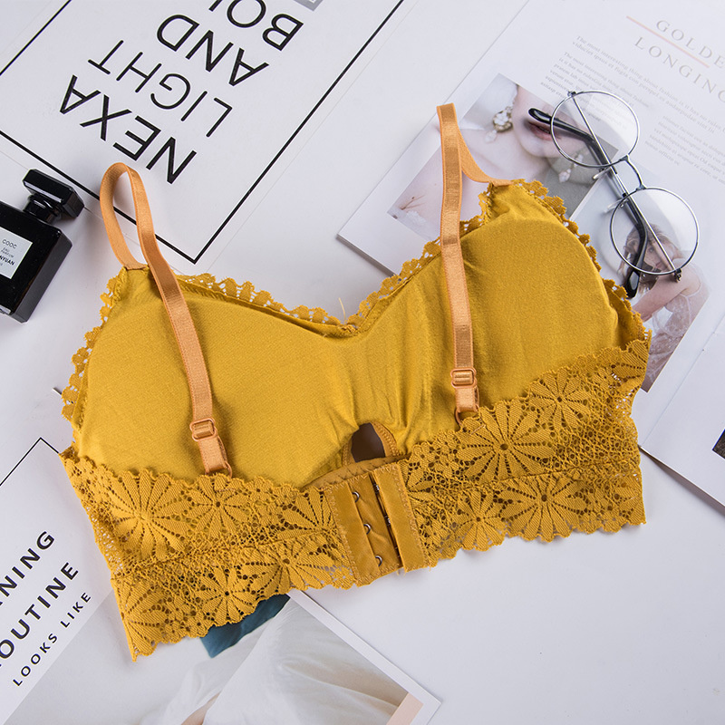 3D Gợi Cảm Ren Bé Gái Quần Lót - đánh giá và giá Lace Bralette Set