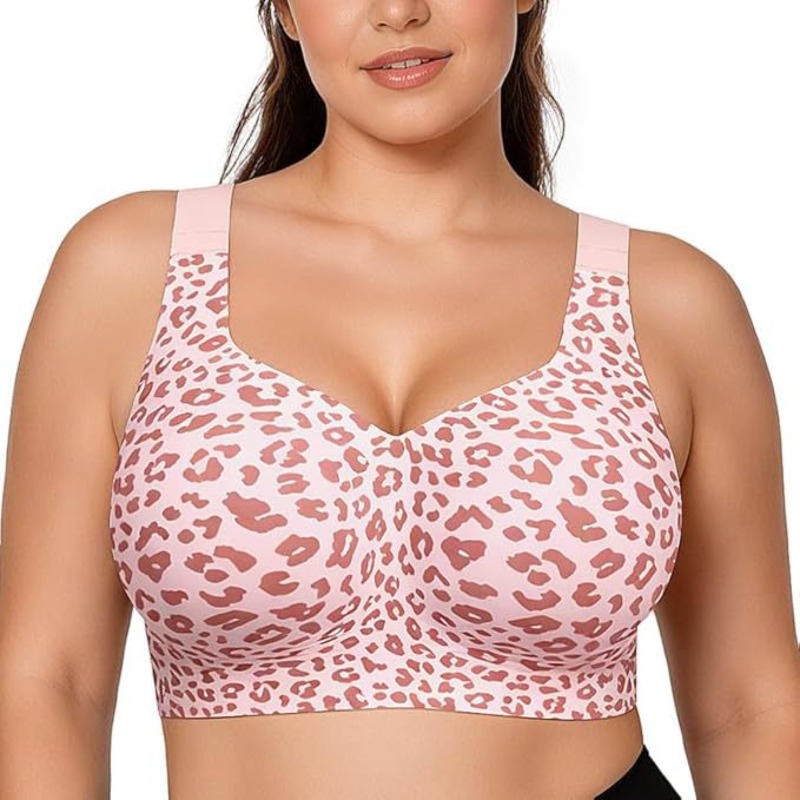 Leopard Jelly Bras No Underwir - đánh giá và giá Plunge Bra Push Up