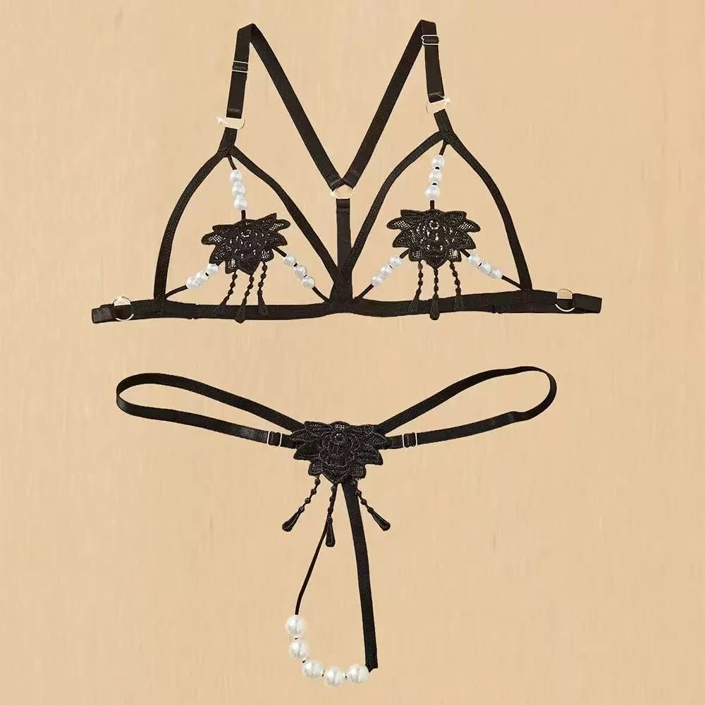 Women Lolita Hot Lingerie Unde - đánh giá và giá Lace Bralette Set