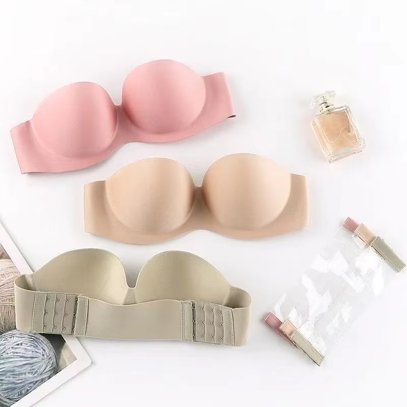 Women's Sexy Strapless Push-Up - đánh giá và giá Cotton Bra Everyday